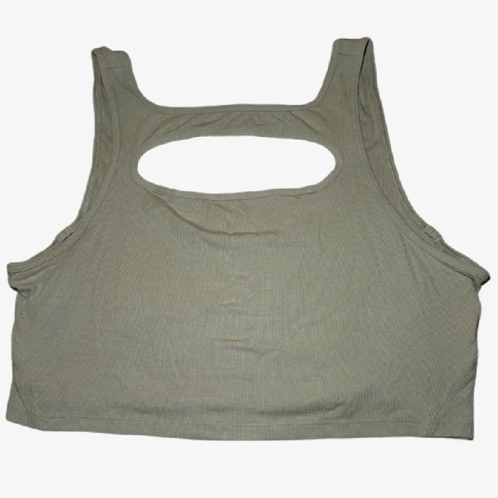 Lululemon LA Front Cut Out Cropped Tank